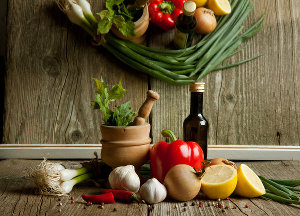 Ingredienti cucina mediterranea